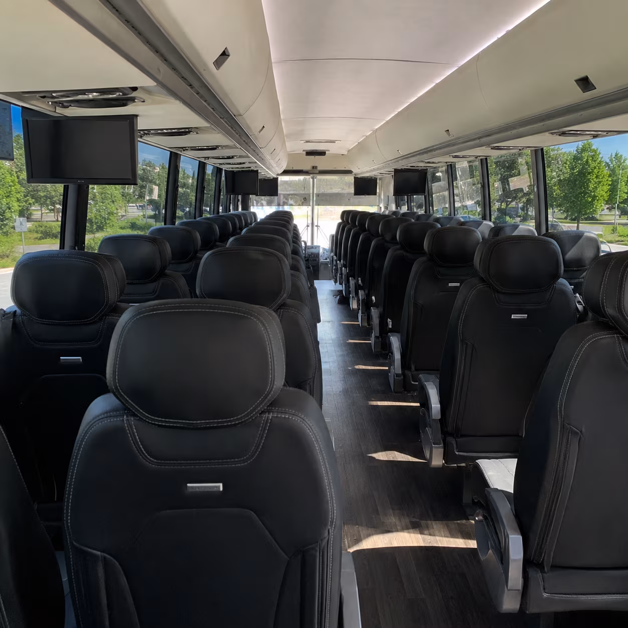 greenville charter buses