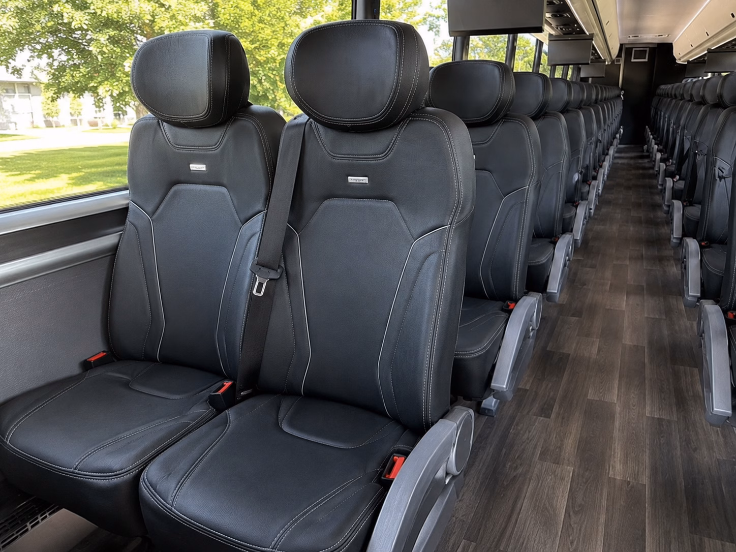 greenville private event transportation onboard seating