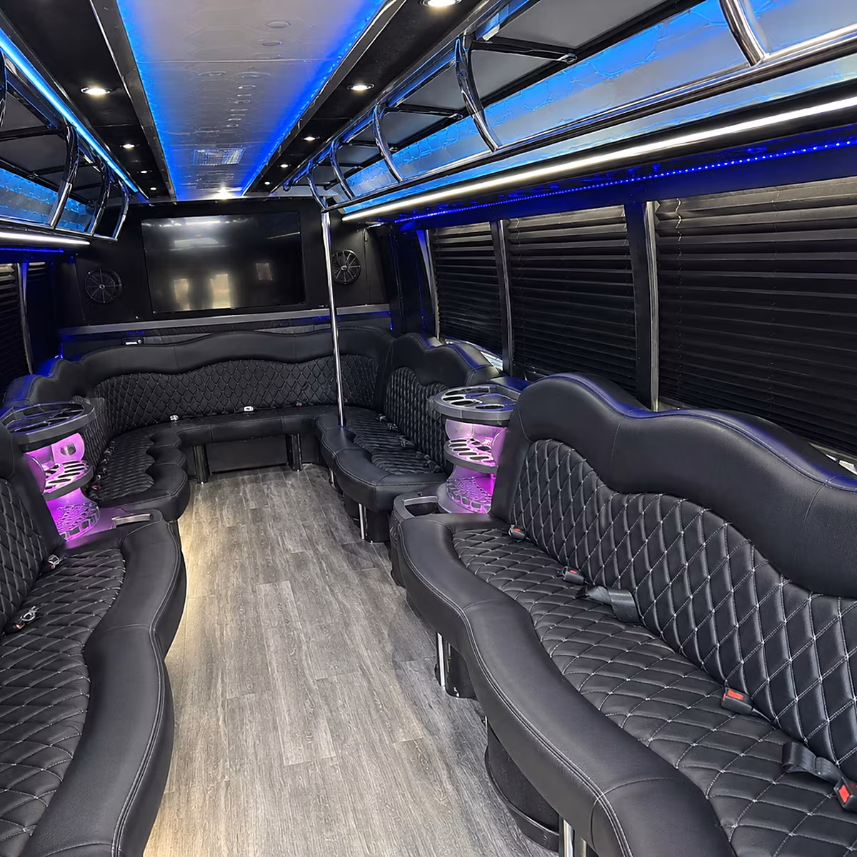 party buses that make the ride part of the concert experience